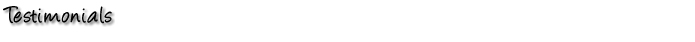 testimonials